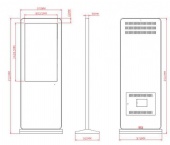 65寸液晶立式廣告機(jī)